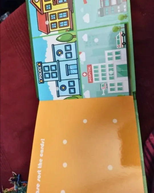 QuietBook Criativae - モンテッソーリ知育マジックテープえほん