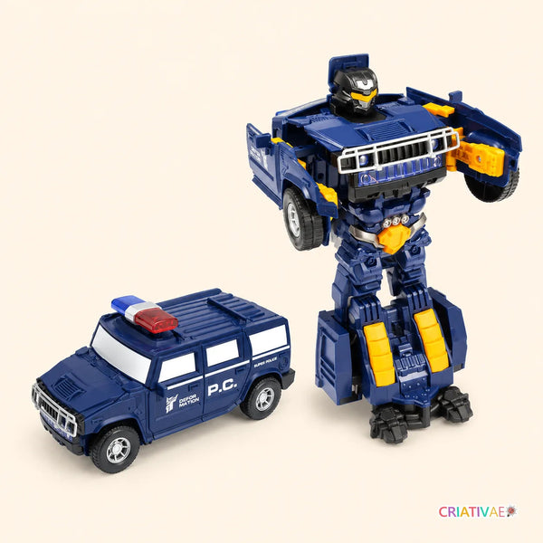 Robotcar Criativae - 車からロボットに変形する2WAYパトカー