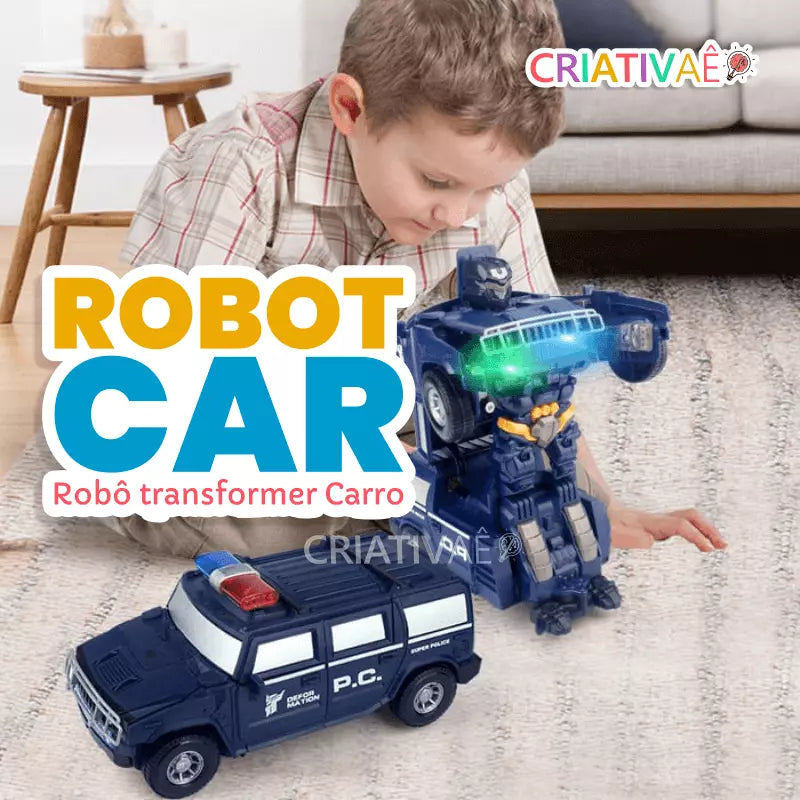 Robotcar Criativae - 車からロボットに変形する2WAYパトカー