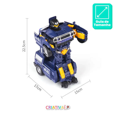 Robotcar Criativae - 車からロボットに変形する2WAYパトカー