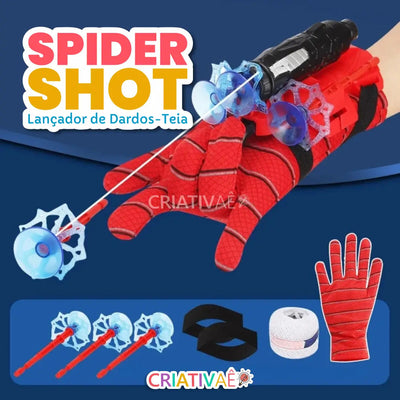 Spider Shot Criativae - 吸盤ダーツで的当て遊びのウェブランチャー