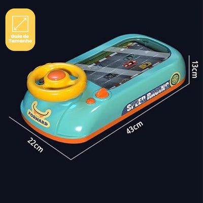 Velociracer Criativae - 本物のハンドルで遊ぶ画面なしレーシングゲーム